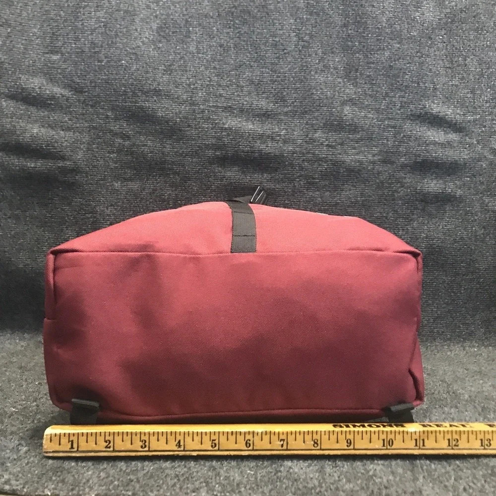 On Cloud Ambassador Maroon/Black  Running Backpack Sack Run Bag w/ Front Logo